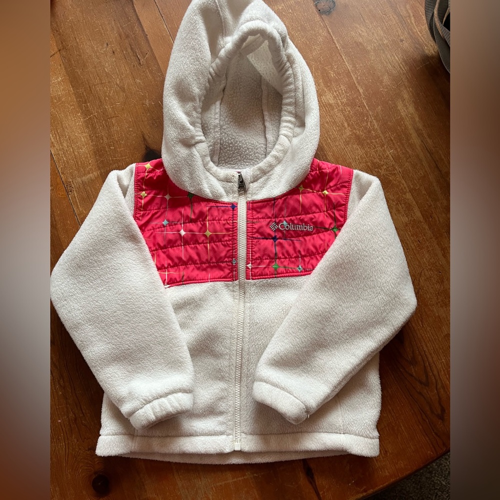 Columbia Hooded Fleece Sweatshirt 2T